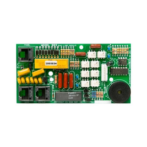 DMP 893A dual phone line module keypad for security systems, front view