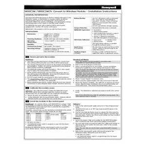 Honeywell 5800C2W Hardwired-to-Wireless Sensor Translator
