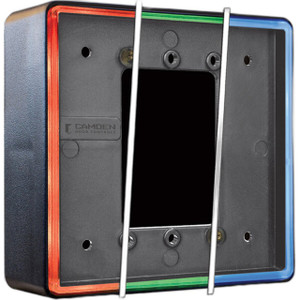 Camden CM-54i Surface Box (Illuminated Red/Green/Blue) Standard Depth, fla...