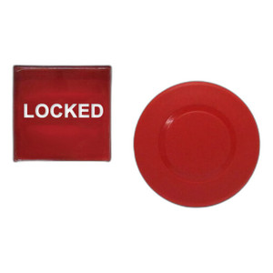 Camden CM-AF550R Double Gang Mushroom Push Button Red