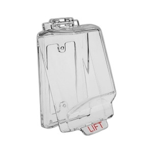 Camden Vandal and weather resistant clear lift cover (view 3)