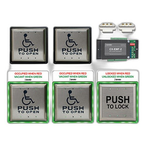 Camden Two Channel Wiegand Key Fobs + HID Prox. Package of 10