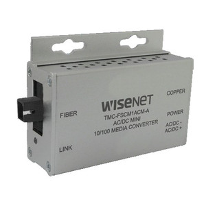 Hanwha TMC-FSTM1ACM-A Mini Optical Media Converter