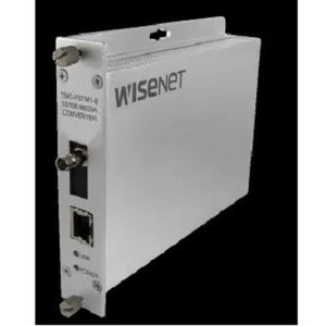 Hanwha TMC-FSCM1POEM-A 100M Fiber Media Converter