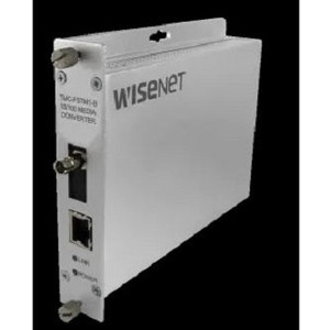 Hanwha TMC-FSCS1POEM-A Fiber Optic Media Converter