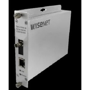 Hanwha TMC-FSCS1-B 100M Fiber Media Converter