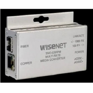 Hanwha TMC-GSFPM Gigabit Fiber Optic Media Converter