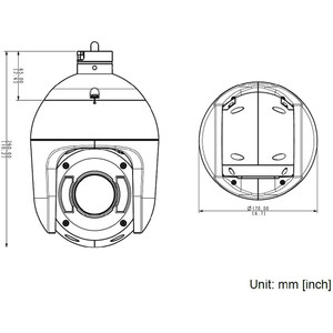 ACTi B928 5MP Outdoor Speed Dome PTZ Camera