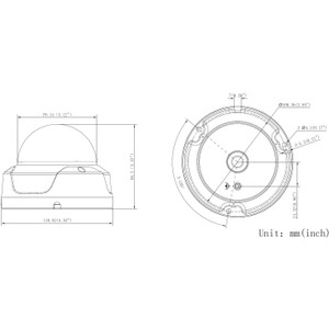 ACTi A77 6MP Outdoor Dome Camera with IR & Extreme WDR