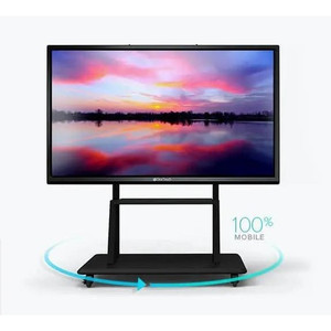 ACTi Fixed Mobile Stand - Solid Base With Shelf - CTI-STAND-FIXM