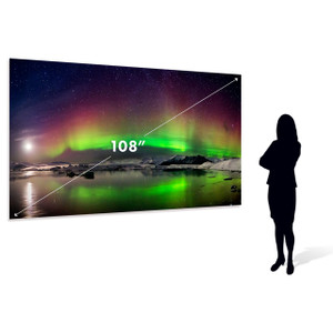 ACTi DV-108GO - Flat - 1920 X 1080 - 108INCH - 3840-7680 HZ