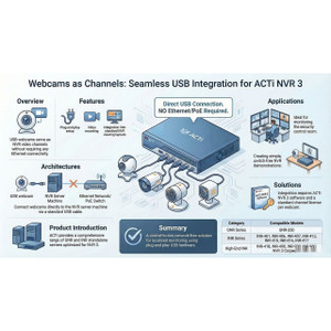ACTi NVR 3.X S/W upgrade package fo r 8CH - LNVR3001-00008