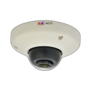 ACTi E96 Mini Fisheye Dome Camera 5MP Indoor POE Fixed Lens DNR