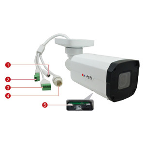 ACTi Z47 8MP Zoom Bullet Camera