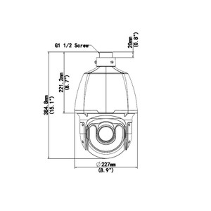 ACTi Z954 8MP Outdoor Speed Dome Camera