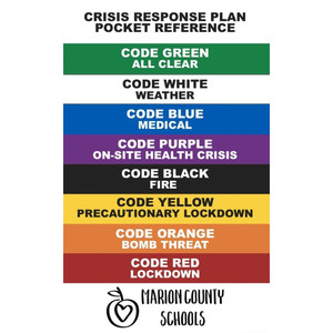 Code Blue OCM CBRT Safety Yellow-WC - 40322