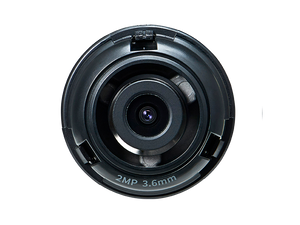 Hanwha SLA-2M3600P 2MP lens module for surveillance cameras, SKU SLA-2M3600P