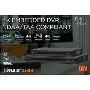 Digital Watchdog DW-VA1G4164T VMAX A1 G4 DVR