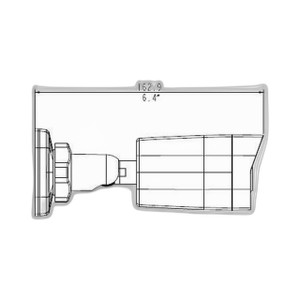 Geovision 84-ABL470W-0010 4MP IR Bullet Camera