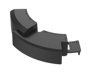 Hanwha SPC-100AC AC Power Module for surveillance systems, black security camera accessory