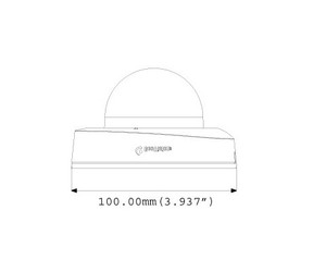 Geovision 84-EFD2700-2010 2MP Mini Dome PoE IR Camera