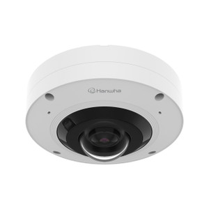 Hanwha XNF-A9014RV 12MP Outdoor AI IR Fisheye Camera