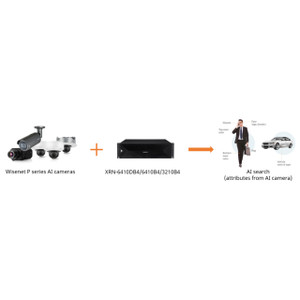 Hanwha XRN-6420DB4-40TB 64CH NVR