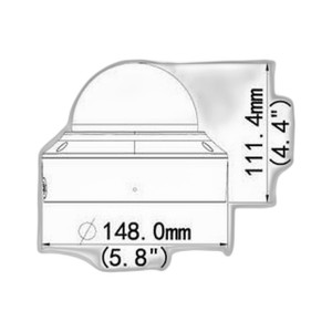 Geovision 84-TVD8810-0010 8M 4.3X Super LOW LUX WDR PRO Vandal - 84-TVD8810-0010