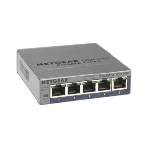 NETGEAR GS105E-200NAS 5-Port Gigabit Smart Managed Switch