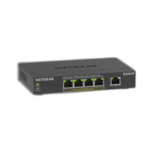 NETGEAR GS305P-300NAS 5-Port Gigabit PoE+ Unmanaged Switch