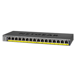 NETGEAR GS116PP-100NAS PoE Network Switch