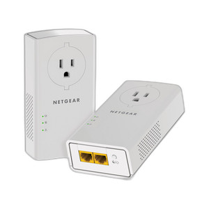 NETGEAR PLP2000-100PAS Powerline 2000 + Extra Outlet