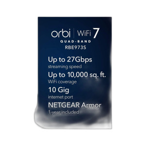 Netgear RBE973S-100NAS ORBI9 QB WIFI7 3P 1Y Armor
