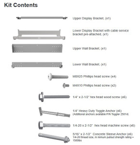 ELO Touch LOW Profile Mounting KIT FOR ET6553L - E282876