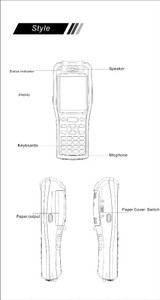 PioneerPOS Combo Barcode Swipe-Bio Reader (for15 - 46W-BRU000