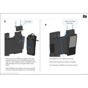 ELO Touch EMV cradle kit for Wallaby self-service - E906829