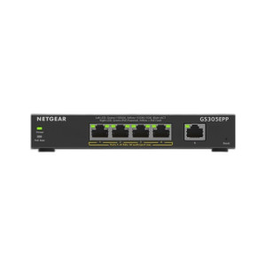 NETGEAR Switch - GS305EPP - Wired - 1GBPS - - GS305EPP-100NAS
