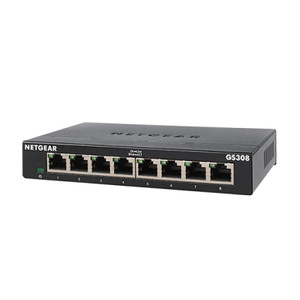 NETGEAR Switch - GS308 - Wired - 1GBPS - - GS308-300PAS