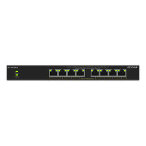 NETGEAR 8 Port Gigabit Ethernet Unmanaged - GS308LP-100NAS
