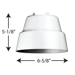 Panasonic PS484S Outdoor Pendant Shroud, Beige