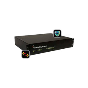 Lifesafety Power RC150-C16 rack mount DC lock control 12V@12A Or2