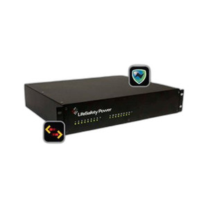 Lifesafety Power RC150-C16 rack mount DC lock control 12V@12A Or2