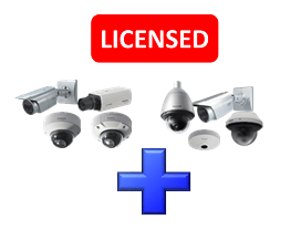Panasonic WJ-NXE40W 32-channel additional camera license software