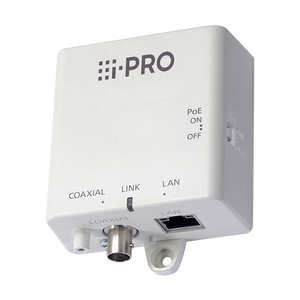 i-PRO WJ-PC200 coaxial-to-ethernet media converter for surveillance systems