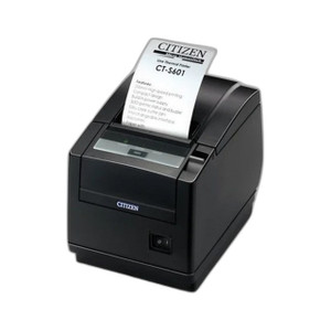 Citizen CT-S601IIS3UBUBKR Thermal POS Top Exit Re-stick Linerle