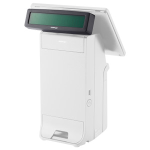 Posiflex PD2605W00FEP Pole Display 2x20 VFD 9mm Chrctr Serial