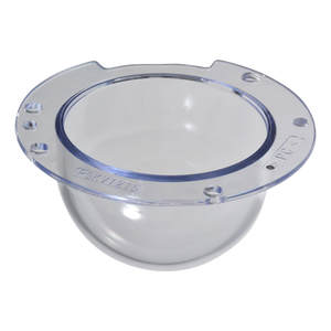 i-PRO security camera dome cover WV-CW7SN smoked design ClearSight coating detail