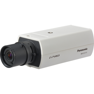 Panasonic WV-S1111 1MP 720p Barebone Indoor/Outdoor Box IP Camera, No Lens