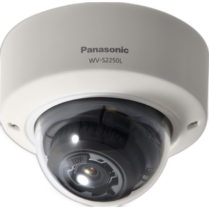 Panasonic WV-S2250L 5MP Indoor Vandal Resistant IR Network Dome Camera