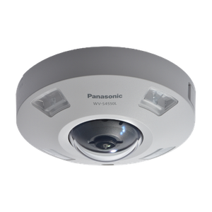 Panasonic WV-S4550L 5MP 360-Degree Outdoor IR Dome IP Camera
